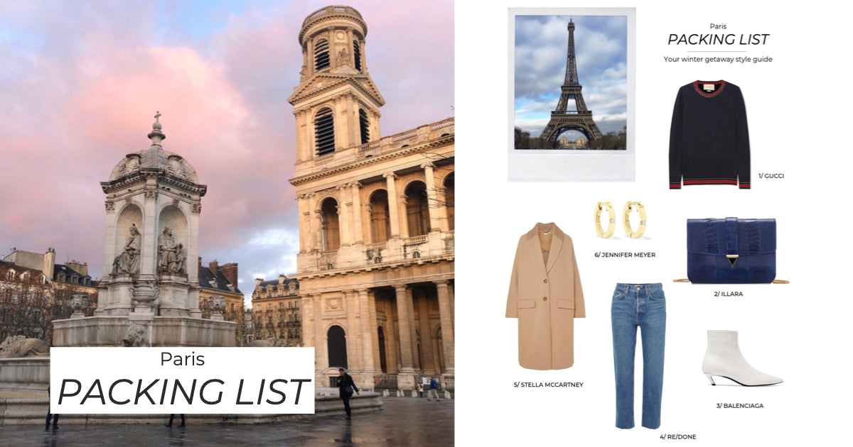 PARIS PACKING LIST
